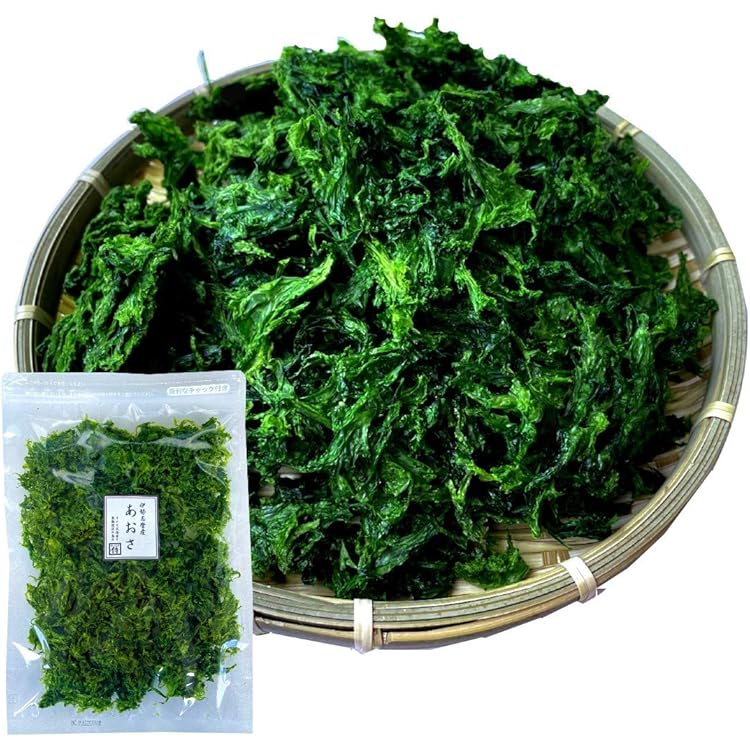 Amazon | あおさ海苔 60g(20g×3) 静岡県浜名湖産 青さ海苔 青海苔 乾燥